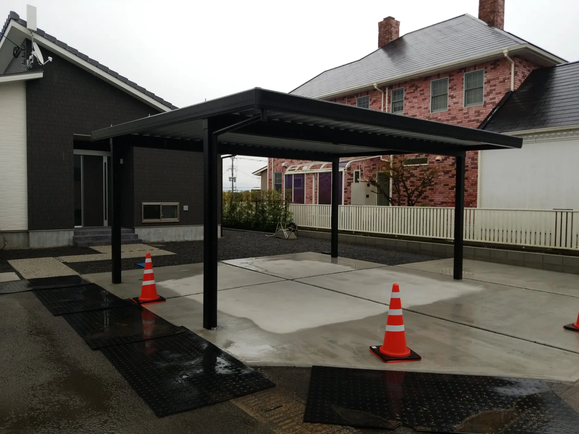 折板カーポート